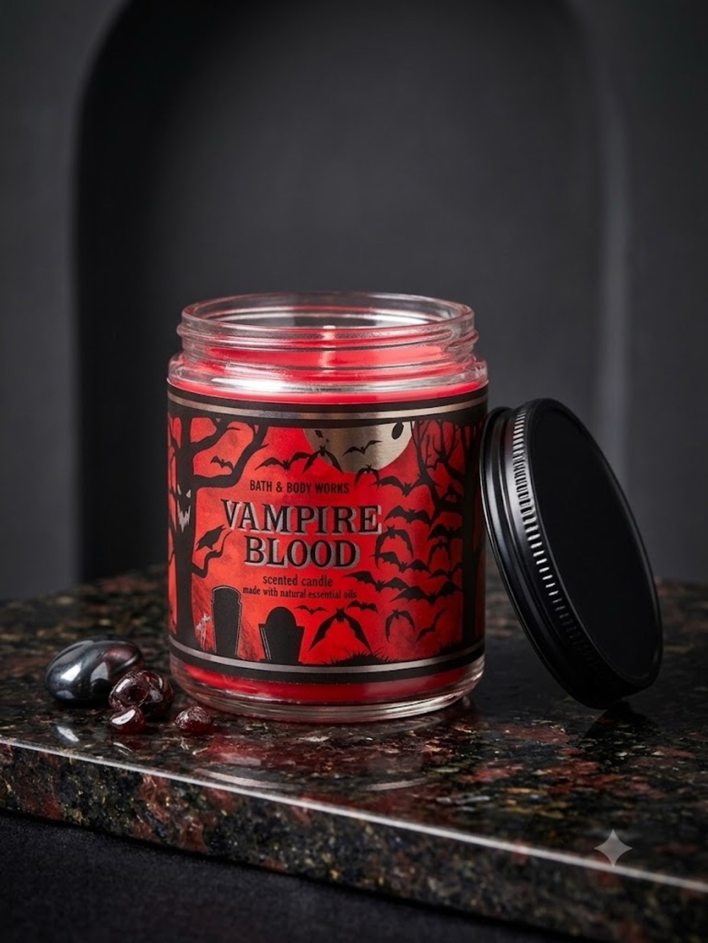 🩸🦇 Bath & Body Works Vampire Blood Single-Wick Candle